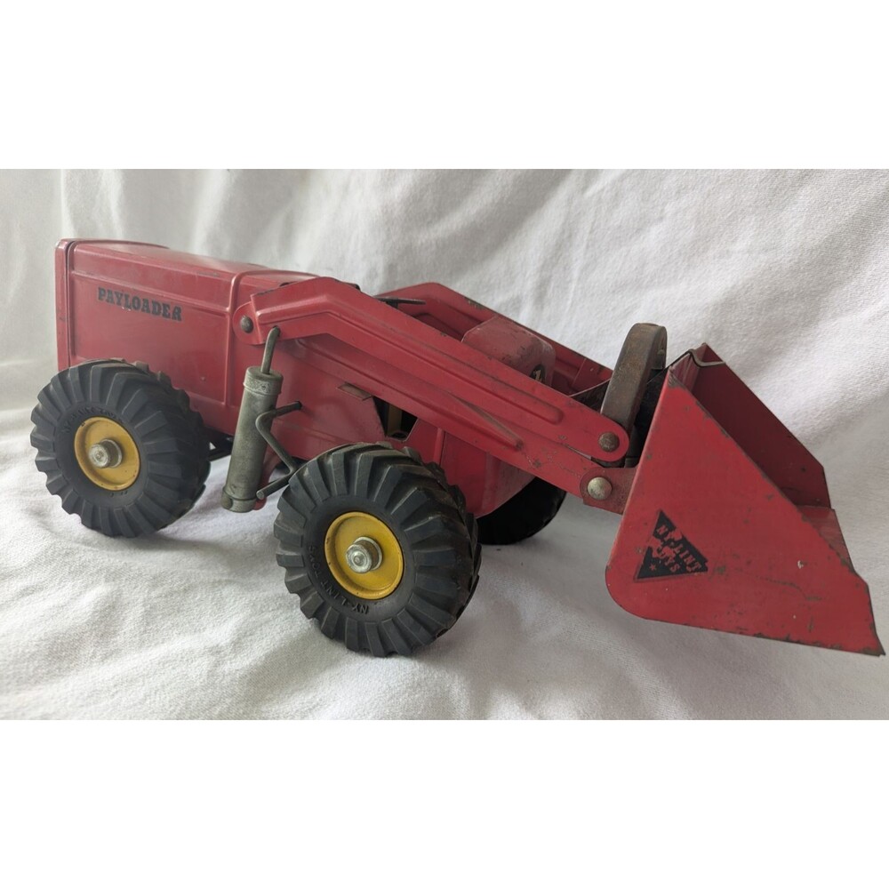 Vtg 1950s Nylint Hough Payloader Pressed Steel Front End Loader Toy 18" Large